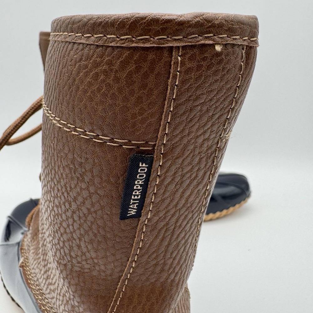 JBU BY JAMBU Womens 8M Navy Waterproof Maplewood Lace-Up Duck Boots B9MAW73 - Picture 5 of 15